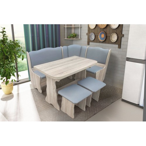 Кухонний гарнітур Гармонія ДСП трюфель/сірий Мікс меблі