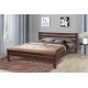 Ліжко Еко 1600*2000, горіх темний Мікс меблі