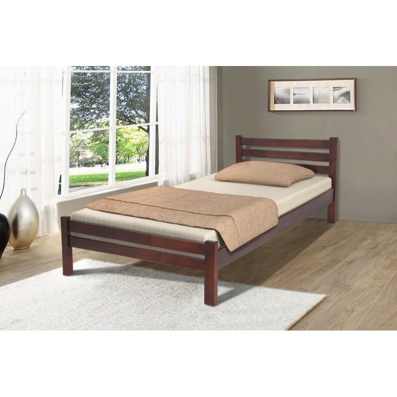 Ліжко Еко  900*2000, білий Мікс меблі