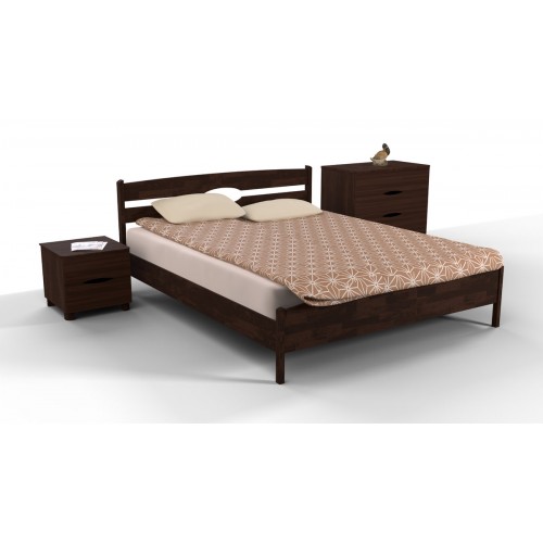 Ліжко Лікерія-Люкс  900*2000, темн.горіх Мікс меблі