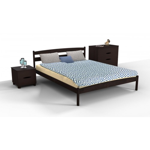 Ліжко Лікерія без ізножья 1600*2000 венге Мікс меблі