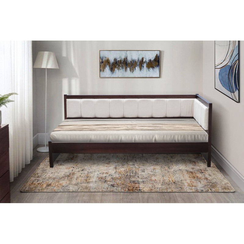 Ліжко Лілі 900*2000, горіх темний (ліве "Г") Мікс меблі