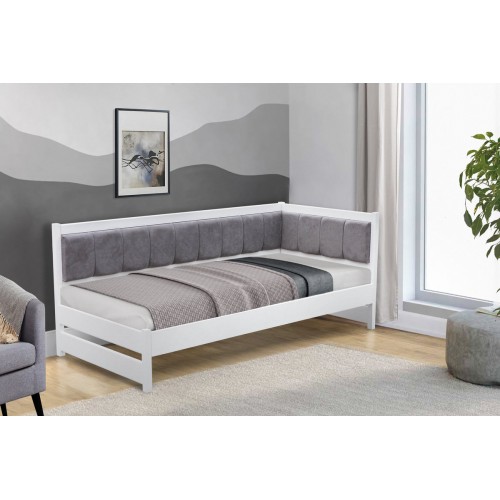 Ліжко Лілі  900*2000, білий ( праве "7") Мікс меблі