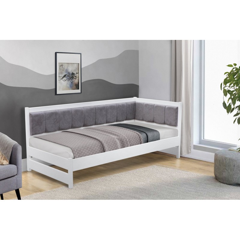 Ліжко Лілі  900*2000, білий ( праве "7") Мікс меблі