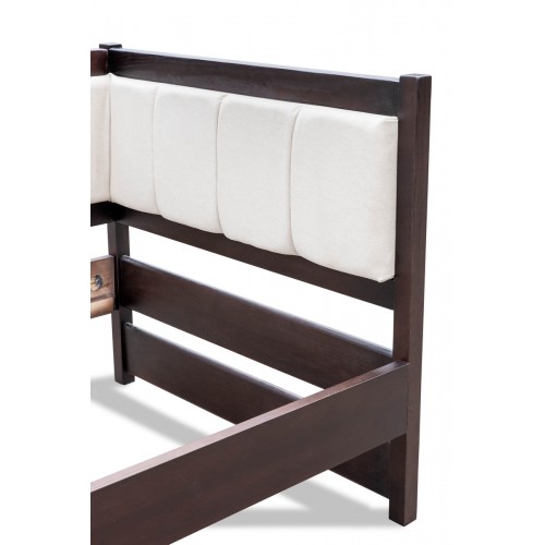 Ліжко Лілі  900*2000, горіх темний ( праве "7") Мікс меблі