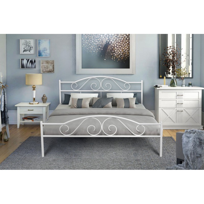 Ліжко Регіна 1600*2000, білий Мікс меблі