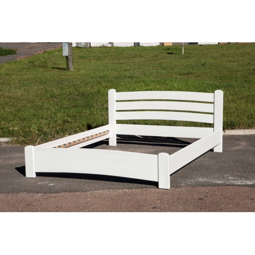 Ліжко Софія 1600*2000, вільха/білий Мікс меблі