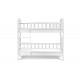 Ліжко Тоскана двух'ярусна 900*2000 білий Мікс меблі