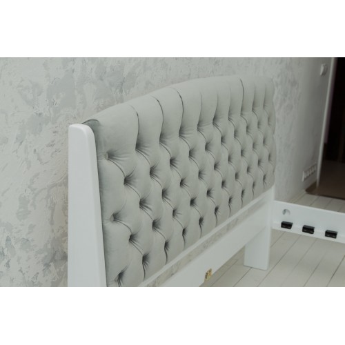 Ліжко Вірджинія 1600*2000, темн.горіх (116) беатрис 03 Мікс меблі