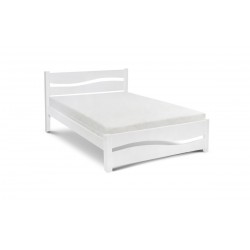 Ліжко Волна 1200*2000, білий Мікс меблі