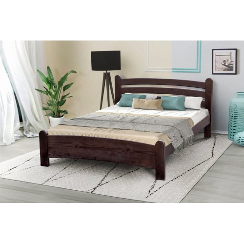 Ліжко Злата 1200*2000 горіх Мікс меблі