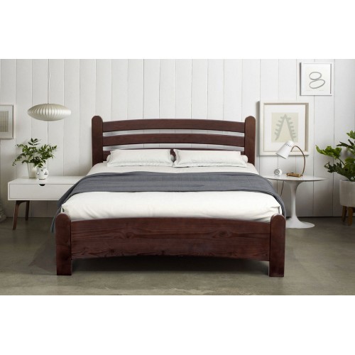 Ліжко Злата 1400*2000 горіх Мікс меблі