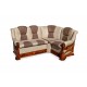М'який куток Каприз 175*130 (Beige+Brown) горіх Мікс меблі