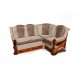 М"який куток розкл.Візит 175*130(Beige+Brown)горіх Мікс меблі