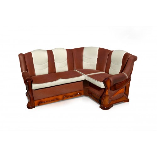 М'який куток Візит 175*130(Родео 05+10) горіх Мікс меблі