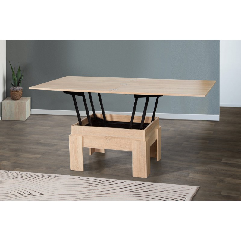 Стіл-трансформер Дельта, дуб сонома Мікс меблі