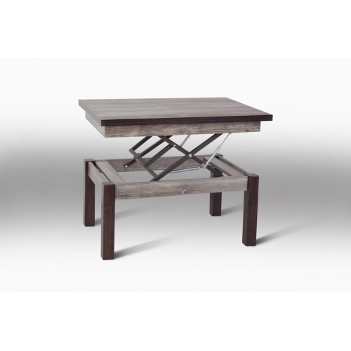 Стіл-трансформер ФЛАЙ, дуб морас Мікс меблі