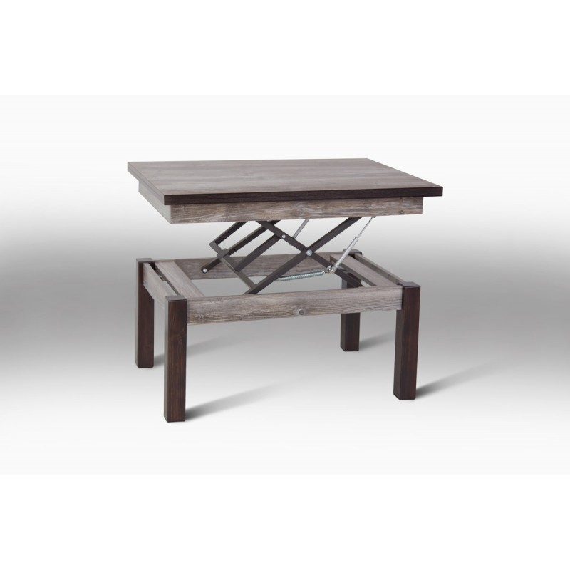 Стіл-трансформер ФЛАЙ, дуб морас Мікс меблі