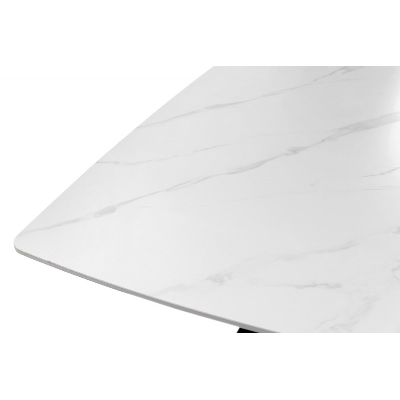 Стіл БІНГО 140*80,  кераміка білий мрамор Мікс меблі