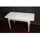 Стіл Фієста (110+35)*70, білий/білий Мікс меблі