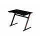 Стіл геймерський Стелс, чорний/карбон Мікс меблі