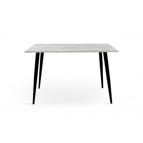 Стіл Гейт 120/80*75, індастріал /чорні ноги Мікс меблі