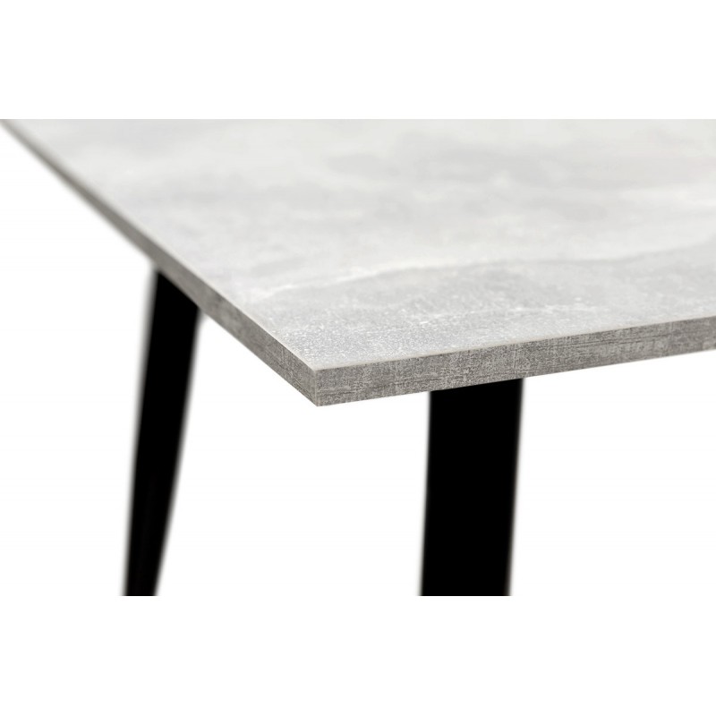 Стіл Гейт 120/80*75, індастріал /чорні ноги Мікс меблі