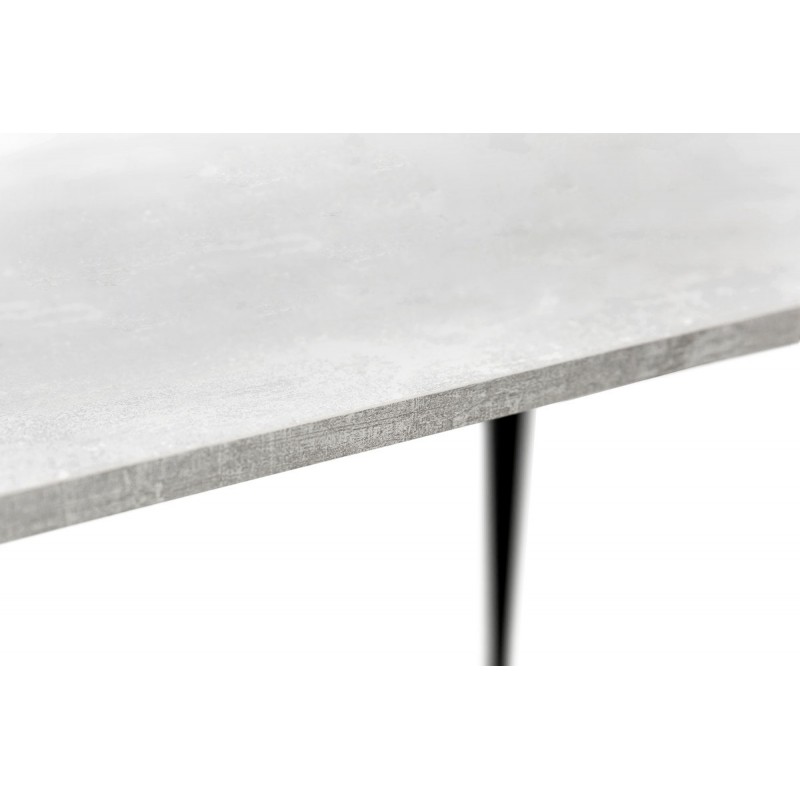 Стіл Гейт 120/80*75, індастріал /чорні ноги Мікс меблі