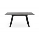 Стіл Хьюстон 130(+40)*77 чорний метал/мрамор темн Мікс меблі