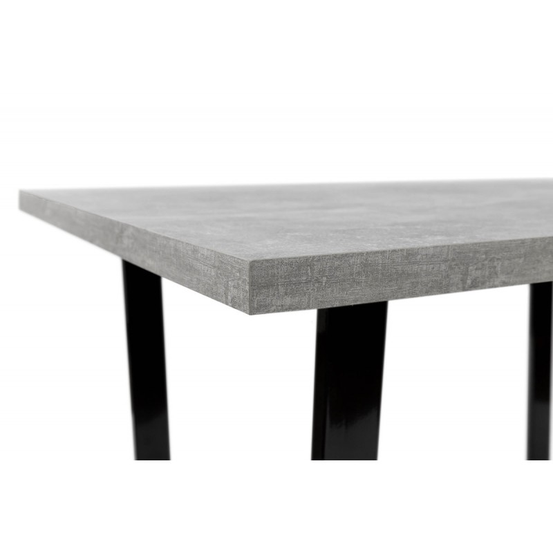 Стіл Кентукі 120/80*75, індастріал /чорні ноги Мікс меблі