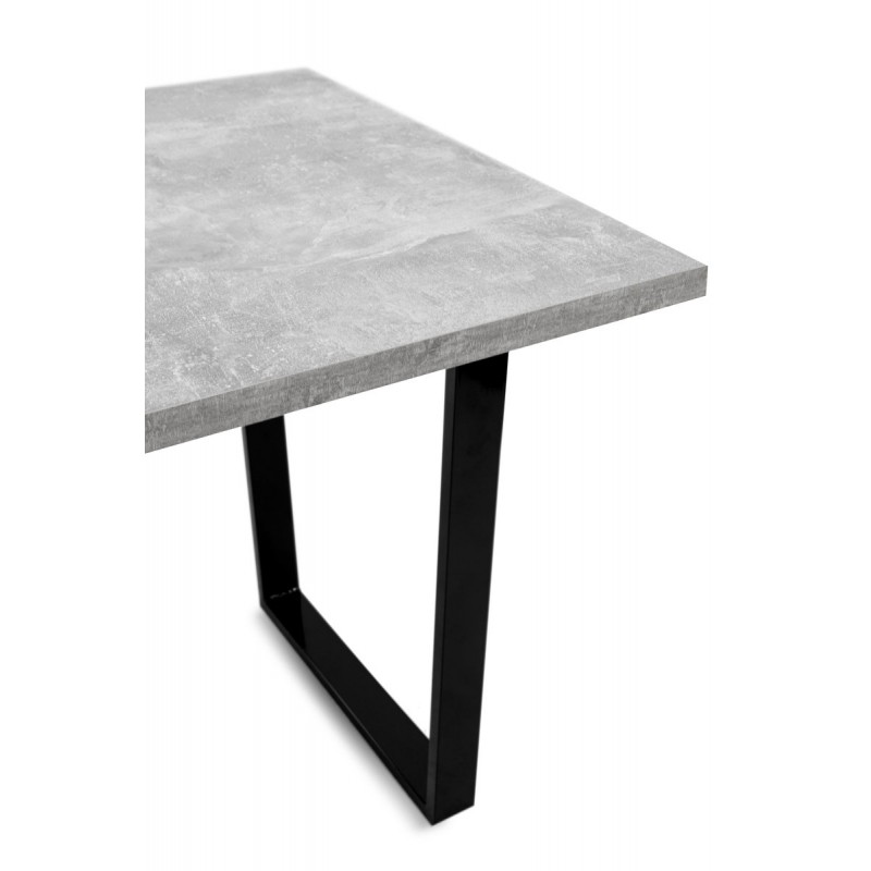 Стіл Кентукі 120/80*75, індастріал /чорні ноги Мікс меблі