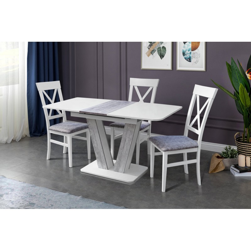 Стіл Крафт білий/урбан лайт Мікс меблі