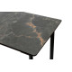 Стіл обідн Леон (120+40)*77,чорн/ кер марм горіх Мікс меблі