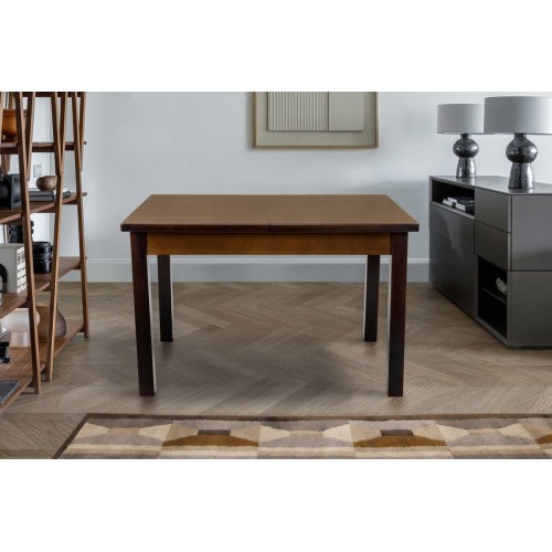 Стіл обідній Бронкс 120(+40+40)*80, темн.горіх Мікс меблі