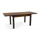 Стіл обідній Бронкс 120(+40+40)*80, темн.горіх Мікс меблі