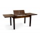 Стіл обідній Бронкс 120(+40+40)*80, темн.горіх Мікс меблі