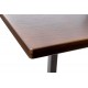 Стіл обідній Бронкс 120(+40+40)*80, темн.горіх Мікс меблі