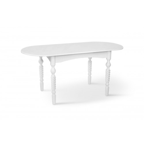 Стіл обідній Бруно (1290+340)*810 білий Мікс меблі