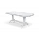 Стіл обідній Буковель розкл (160+40)/90, білий Мікс меблі