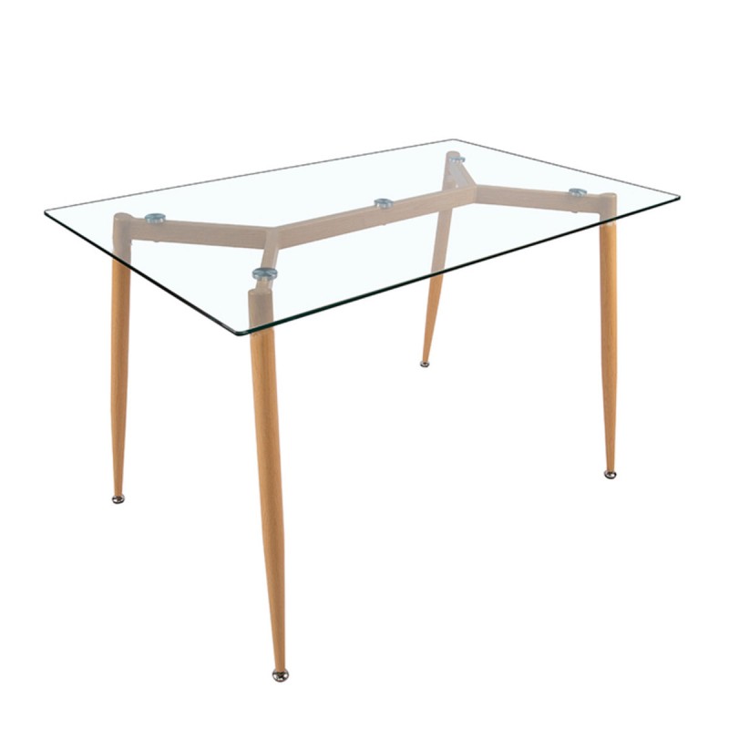 Стіл обідній ДЖАНГЛ Glass 120*80, скло Мікс меблі