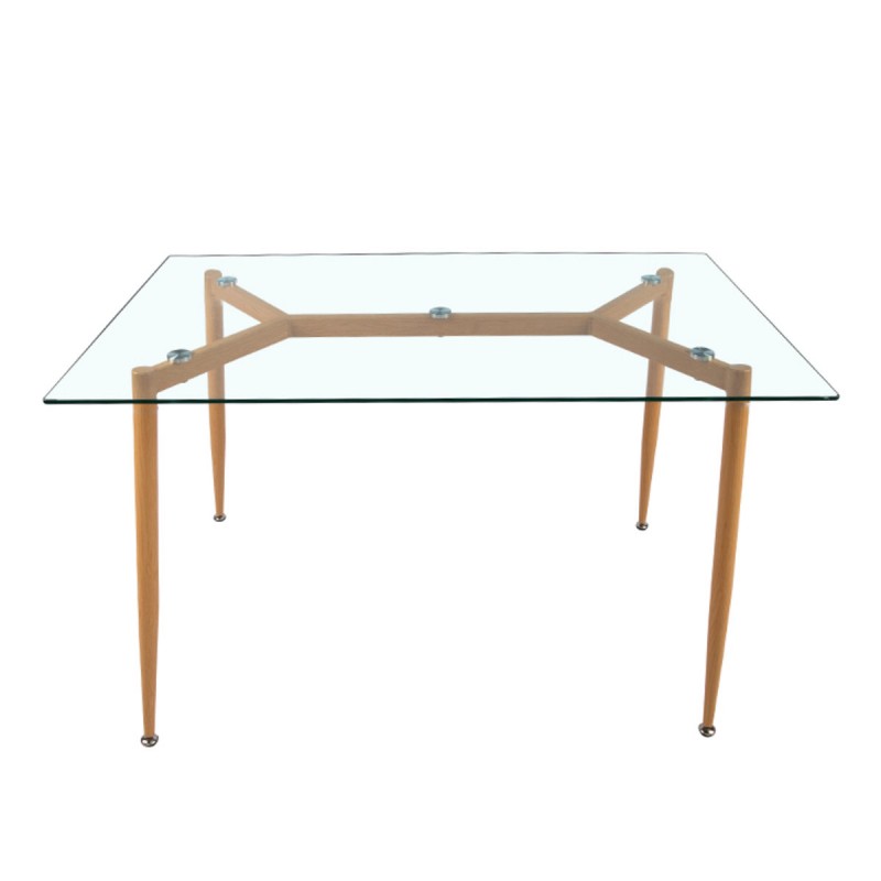 Стіл обідній ДЖАНГЛ Glass 120*80, скло Мікс меблі