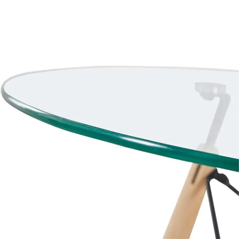 Стіл обідній ЕТНА Glass (D=80cm), скло Мікс меблі