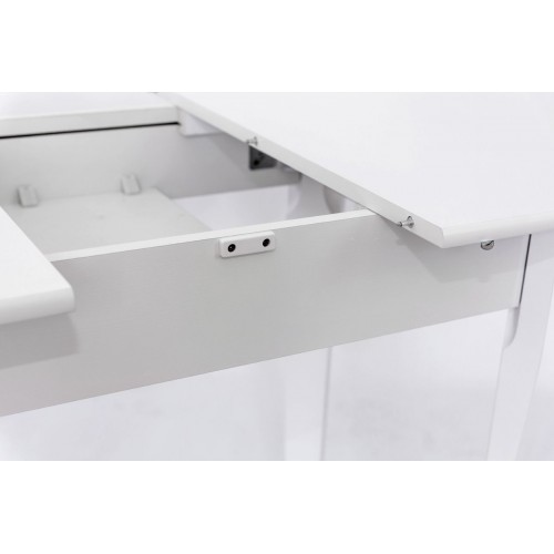 Стіл обідній Кантрі (930+300)*670, білий Мікс меблі