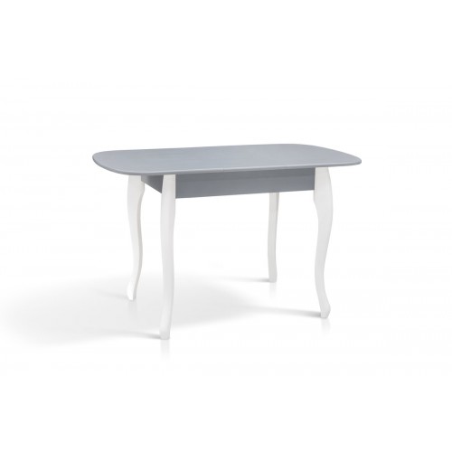 Стіл обідній Кантрі (930+300)*670, сірий/білий Мікс меблі