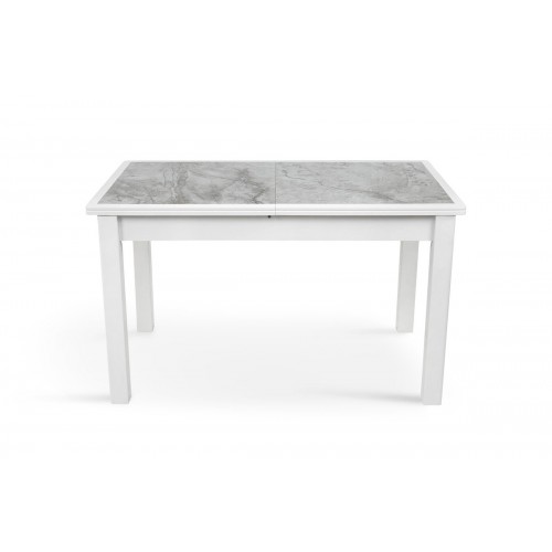 Стіл обідній Керамік (1220+380)*740, білий Мікс меблі