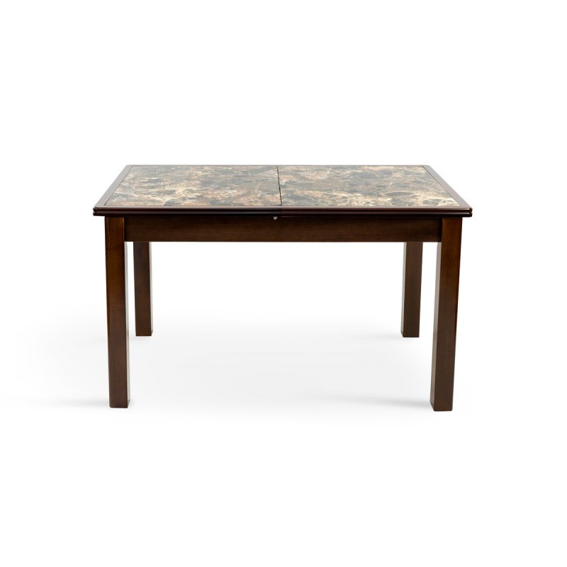 Стіл обідній Керамік (1220+380)*740, горіх темн. Мікс меблі