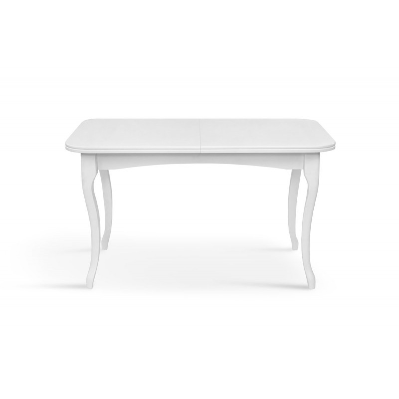 Стіл обідній Мартін (1300+400)*780, білий Мікс меблі