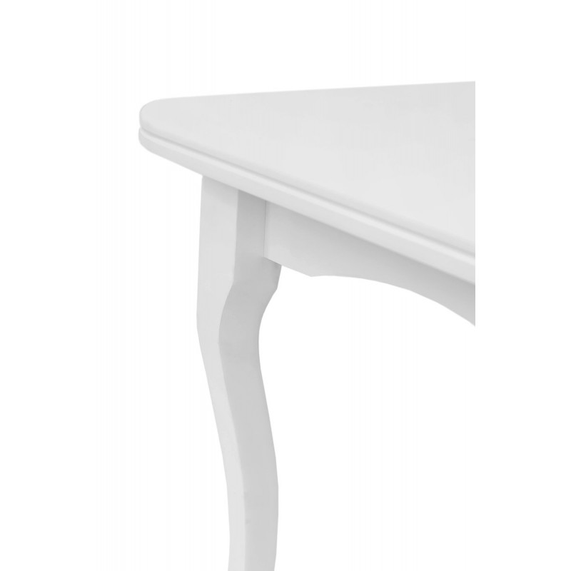 Стіл обідній Мартін (1300+400)*780, білий Мікс меблі