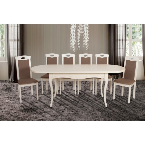 Стіл обідній Олівер (1500+500)*845, беж. Мікс меблі