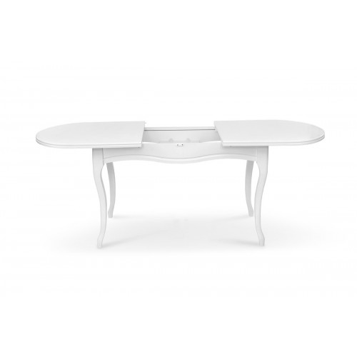 Стіл обідній Олівер (1500+500)*845, білий Мікс меблі